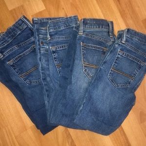 Boys like new Abercrombie jeans